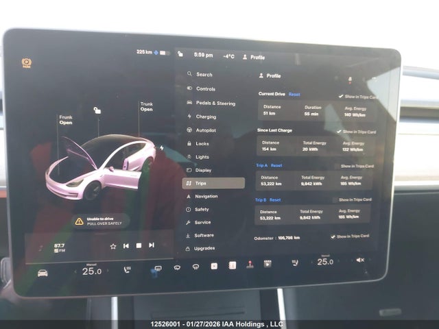 Tesla MODEL 3 2020 5YJ3E1EB0LF626510 Image 7