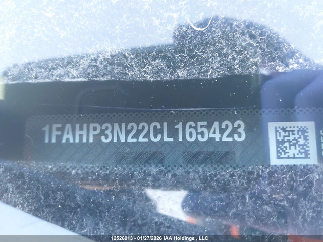 12526013 :رقم المزاد ، 1FAHP3N22CL165423 vin ، 2012 Ford Focus Titanium مزاد بيع