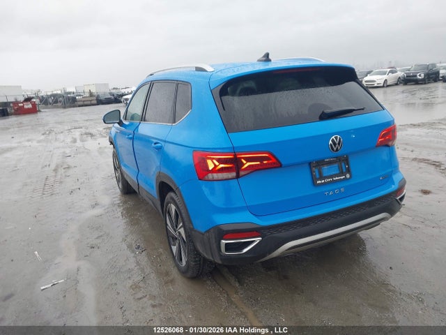 3VVUX7B26RM096586 Volkswagen TAOS SE
