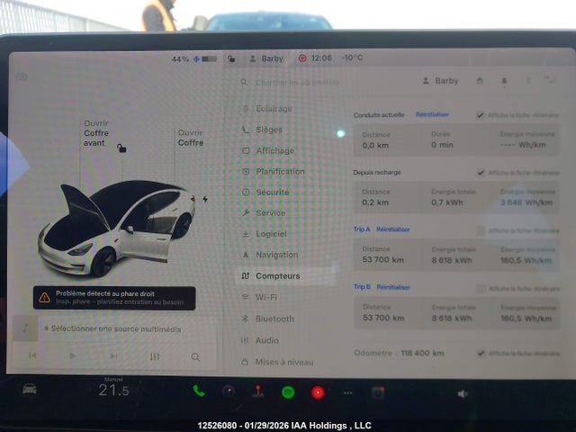5YJ3E1EA2MF981610 Tesla Model 3 Standard Range/standard Range Plus