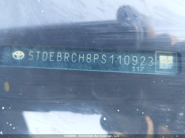 Продаж на аукціоні авто 2023 Toyota Highlander Hybrid Limited, vin: 5TDEBRCH8PS110923, номер лоту: 12526085