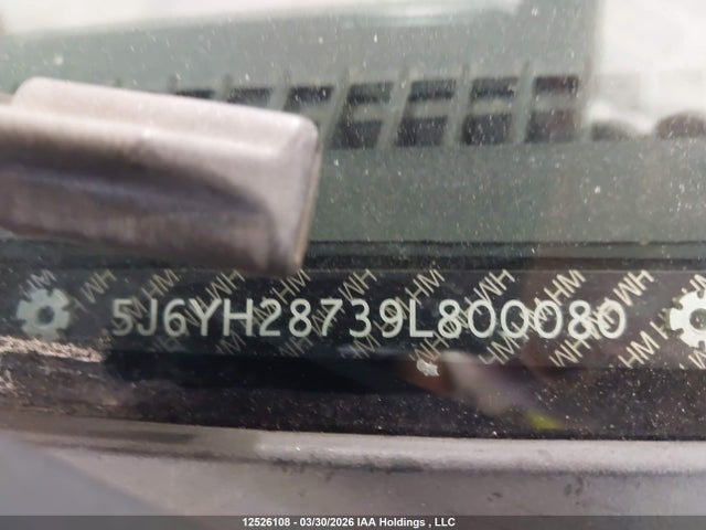 12526108 :رقم المزاد ، 5J6YH28739L800080 vin ، 2009 Honda Element Ex مزاد بيع