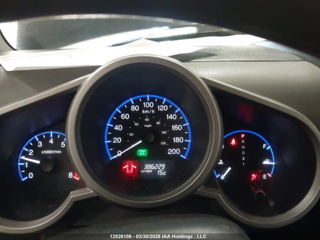 12526108 :رقم المزاد ، 5J6YH28739L800080 vin ، 2009 Honda Element Ex مزاد بيع