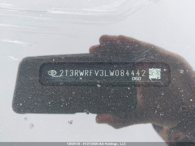 2T3RWRFV3LW084442 Toyota Rav4 Xle/xse