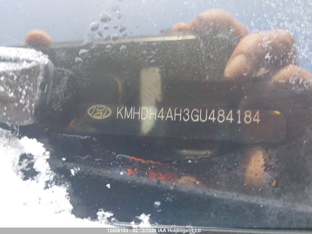 KMHDH4AH3GU484184 Hyundai Elantra Gls