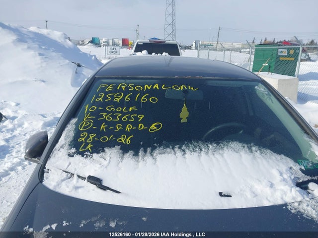 Продажа на аукционе авто 2010 Volkswagen Golf, vin: WVWCA7AJ5AW363659, номер лота: 12526160