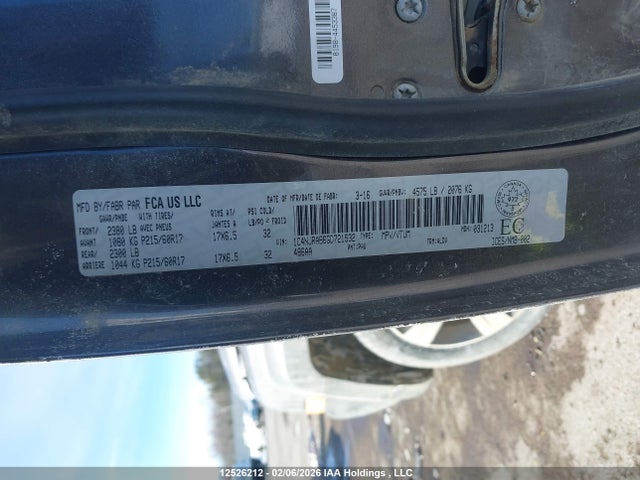 1C4NJRAB6GD721532 Jeep Patriot Sport/north