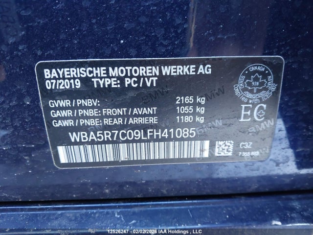 WBA5R7C09LFH41085 BMW 330i Xdrive
