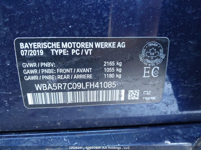 WBA5R7C09LFH41085 BMW 330i Xdrive