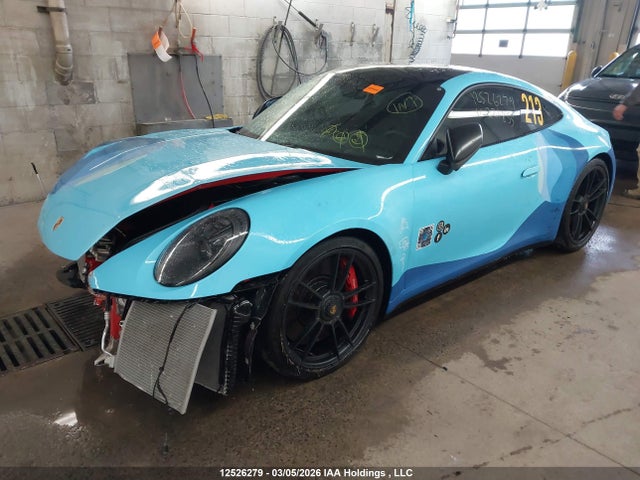 Продаж на аукціоні авто 2023 Porsche 911 Carrera S/carrera 4s/carrera Gts/carrera 4 Gts, vin: WP0AB2A91PS221855, номер лоту: 12526279