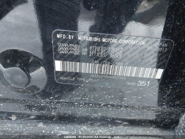 Mitsubishi Lancer Es/se/sel 2017 JA32V2FW5HU607337 Image 18