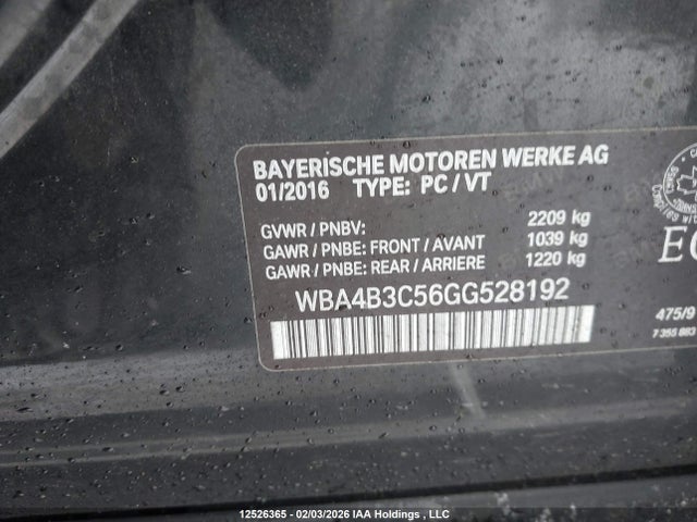 BMW 435i Gran Coupe Xdrive 2016 WBA4B3C56GG528192 Image 9