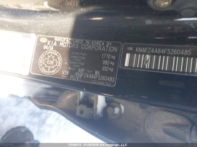 KNAFZ4A84F5260485 KIA Forte 2.0l Sx