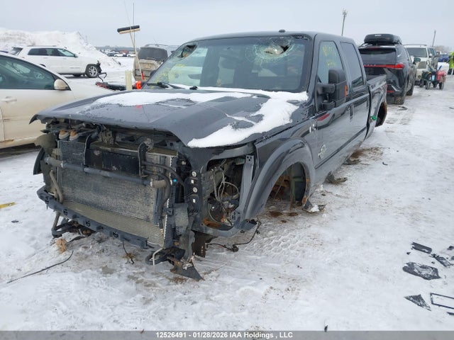 12526491 :رقم المزاد ، 1FT8W3BT0FEA48992 vin ، 2015 Ford F-350 Lariat مزاد بيع