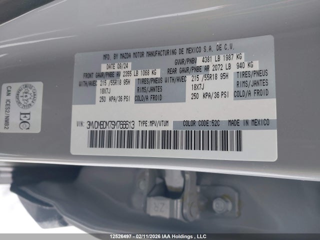 3MVDMBDM7SM766613 Mazda Cx-30 Gt