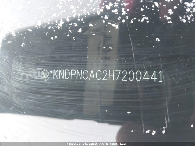 KNDPNCAC2H7200441 KIA Sportage Ex/ex Premium/ex Tech