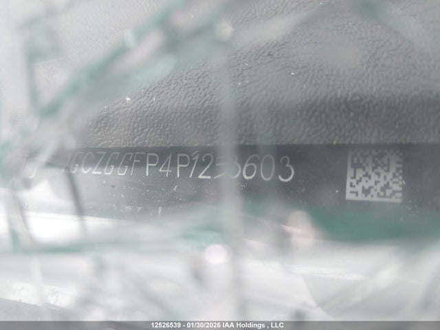 12526539 :رقم المزاد ، 1GCZGGFP4P1253603 vin ، 2023 Chevrolet Express G3500 مزاد بيع