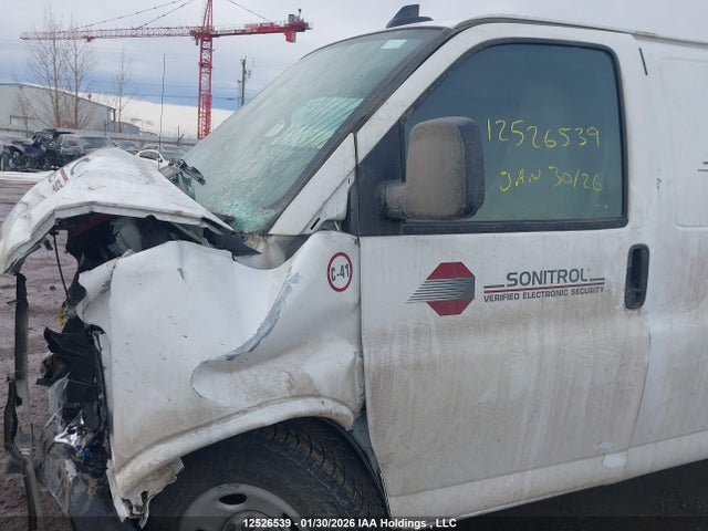 12526539 :رقم المزاد ، 1GCZGGFP4P1253603 vin ، 2023 Chevrolet Express G3500 مزاد بيع