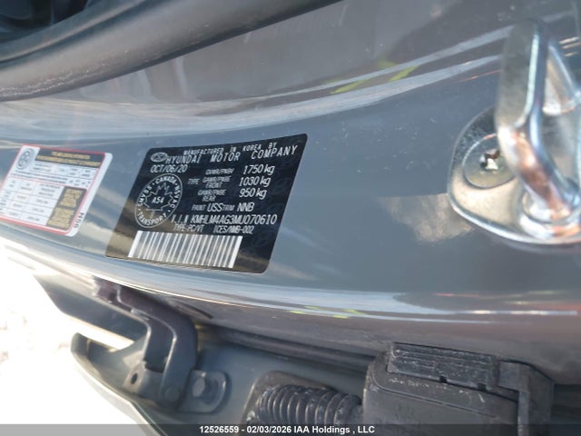 KMHLM4AG3MU070610 Hyundai Elantra Preferred Ivt With Sun And Tech Package