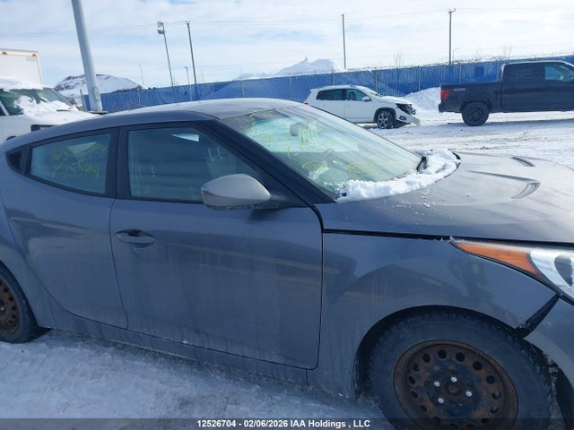 12526704 :رقم المزاد ، KMHTC6ADXDU155402 vin ، 2013 Hyundai Veloster مزاد بيع