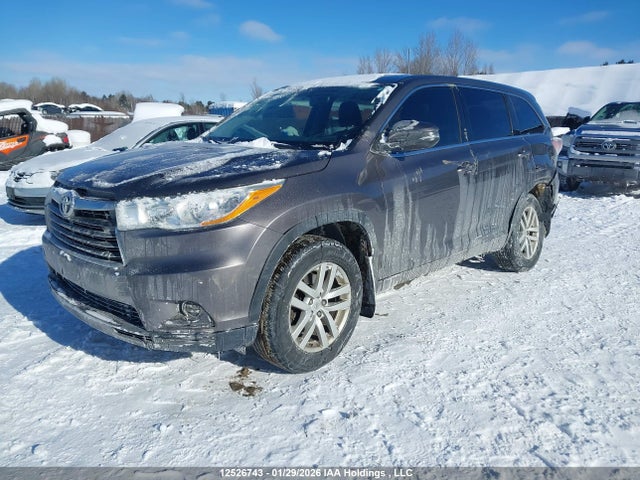 Продажа на аукционе авто 2014 Toyota Highlander Le, vin: 5TDBKRFH4ES053261, номер лота: 12526743