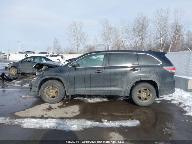 2016 Toyota Highlander მანქანა იყიდება აუქციონზე, vin: 5TDBKRFH2GS315829, აუქციონის ნომერი: 12526771