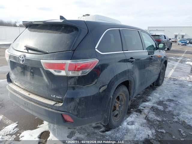 2016 Toyota Highlander მანქანა იყიდება აუქციონზე, vin: 5TDBKRFH2GS315829, აუქციონის ნომერი: 12526771