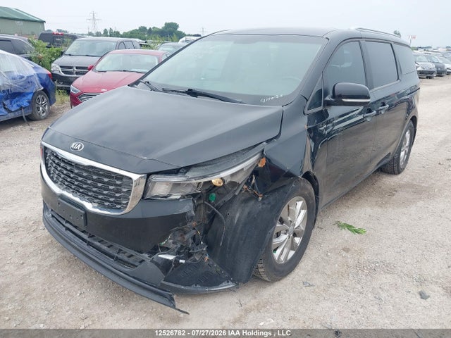 12526782 :رقم المزاد ، KNDMB5C17K6474122 vin ، 2019 Kia Sedona Lx مزاد بيع