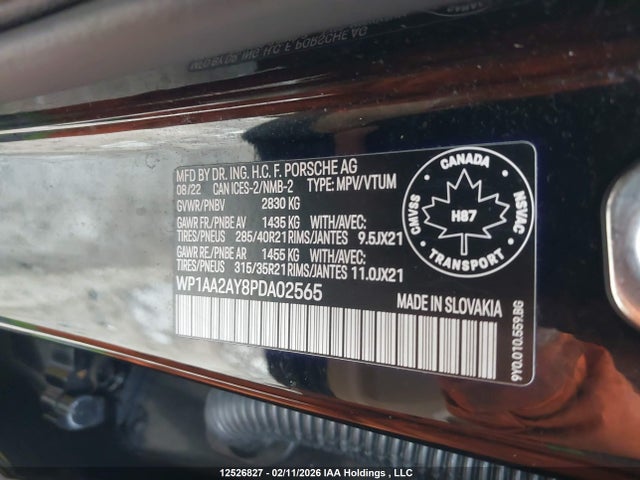 Porsche Cayenne Platinum Edition 2023 WP1AA2AY8PDA02565 Image 9