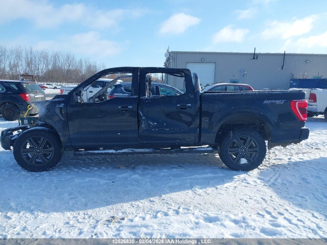 12526830 :رقم المزاد ، 1FTFW1E81MFB81822 vin ، 2021 Ford F150 Supercrew مزاد بيع
