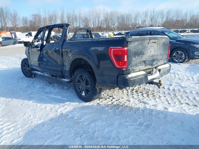 12526830 :رقم المزاد ، 1FTFW1E81MFB81822 vin ، 2021 Ford F150 Supercrew مزاد بيع