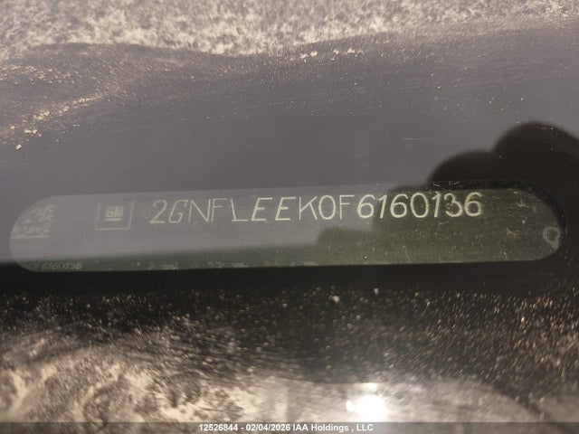 12526844 :رقم المزاد ، 2GNFLEEK0F6160136 vin ، 2015 Chevrolet Equinox Ls مزاد بيع