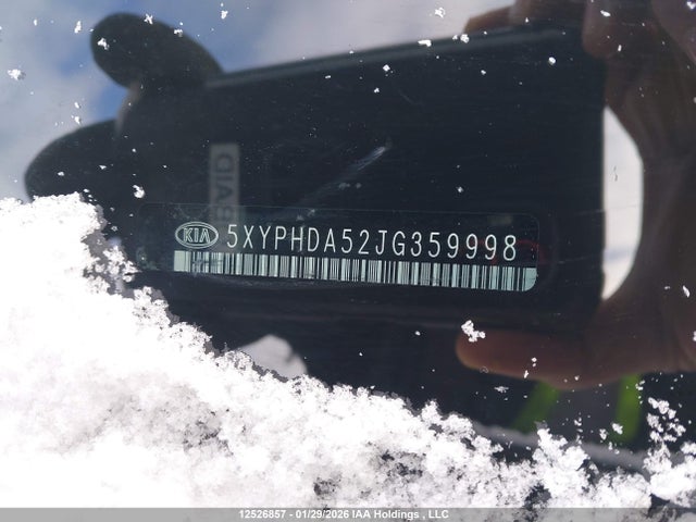 5XYPHDA52JG359998 KIA Sorento