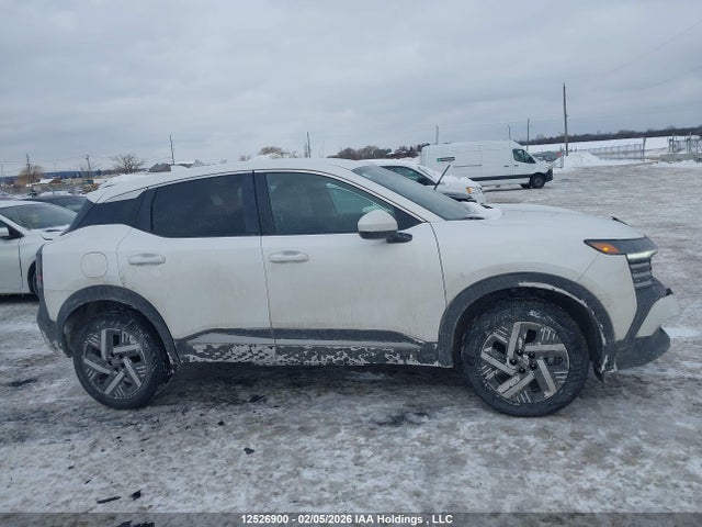 12526900 :رقم المزاد ، 3N8AP6CA6SL312082 vin ، 2025 Nissan Kicks مزاد بيع