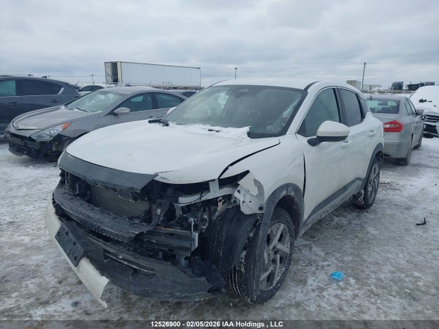 12526900 :رقم المزاد ، 3N8AP6CA6SL312082 vin ، 2025 Nissan Kicks مزاد بيع