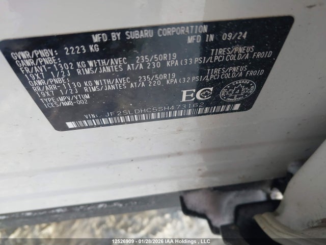 Subaru Forester Sport 2025 JF2SLDHC5SH473162 Image 9