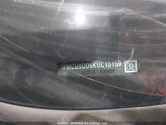 1FMCU9GD6KUC15159 Ford ESCAPE SE