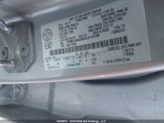 1FMCU9GD6KUC15159 Ford ESCAPE SE