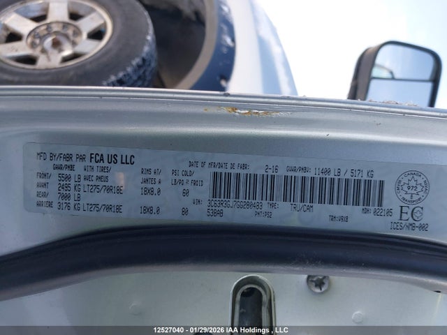 3C63R3GJ7GG280483 Dodge RAM 3500
