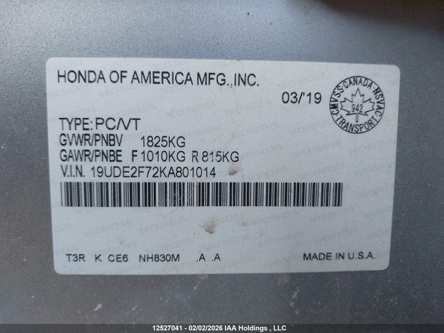 Acura Ilx Premium/technology 2019 19UDE2F72KA801014 Image 19