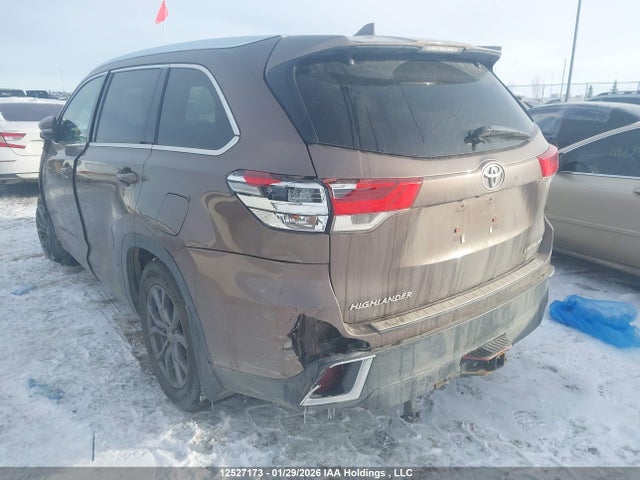 5TDDZRFH1KS980122 Toyota Highlander Limited