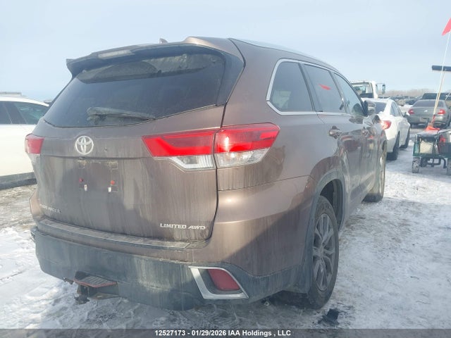 5TDDZRFH1KS980122 Toyota Highlander Limited
