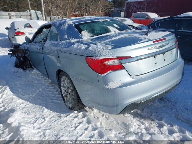 12527195 :رقم المزاد ، 1C3BCBFG7CN158119 vin ، 2012 Chrysler 200 Limited مزاد بيع