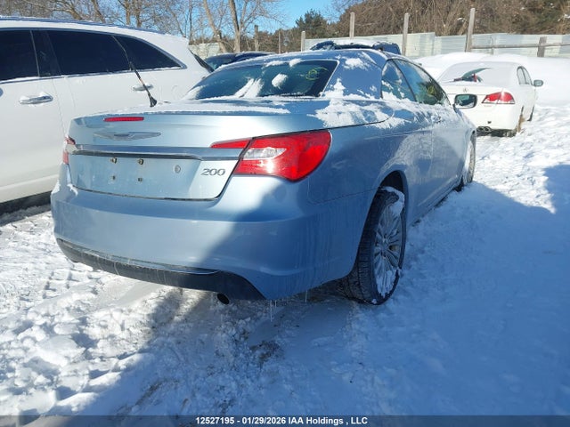 12527195 :رقم المزاد ، 1C3BCBFG7CN158119 vin ، 2012 Chrysler 200 Limited مزاد بيع
