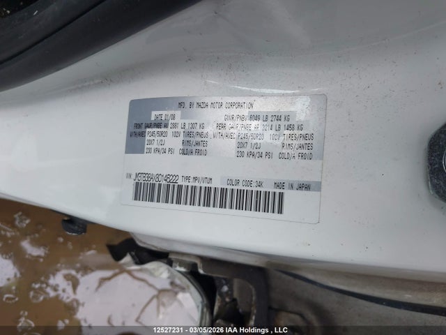 Aukcja sprzedaży 2008 Mazda Cx-9, vin: JM3TB38AX80146222, numer aukcji: 12527231
