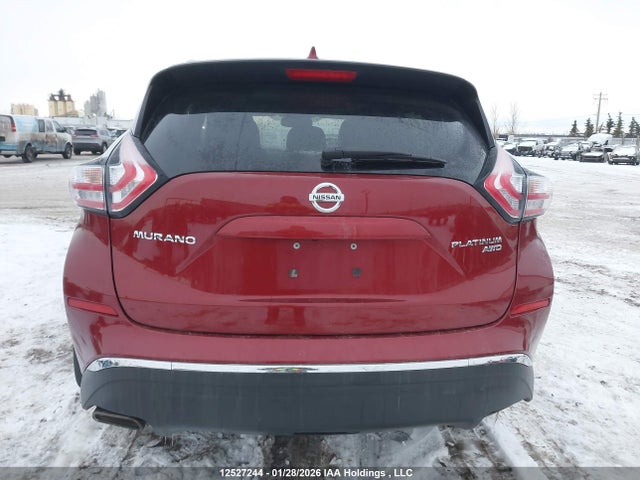 5N1AZ2MH2JN133557 Nissan Murano S/sl/sv/platinum