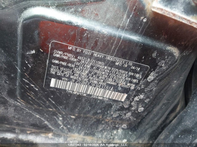 JF2SJHDC9FH431814 Subaru Forester 2.0xt Premium