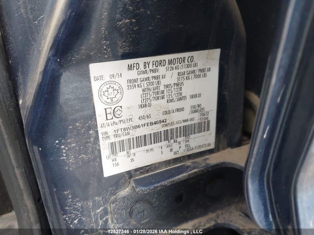 1FT8W3B61FEB46942 Ford F-350 Xlt