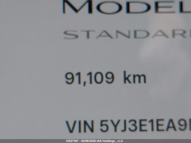 5YJ3E1EA9MF013522 Tesla MODEL 3