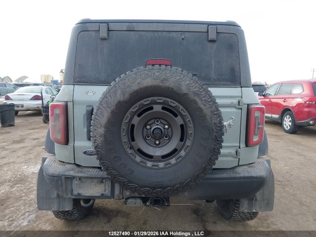 12527490 :رقم المزاد ، 1FMEE5DH3NLB72593 vin ، 2022 Ford Bronco Everglades مزاد بيع